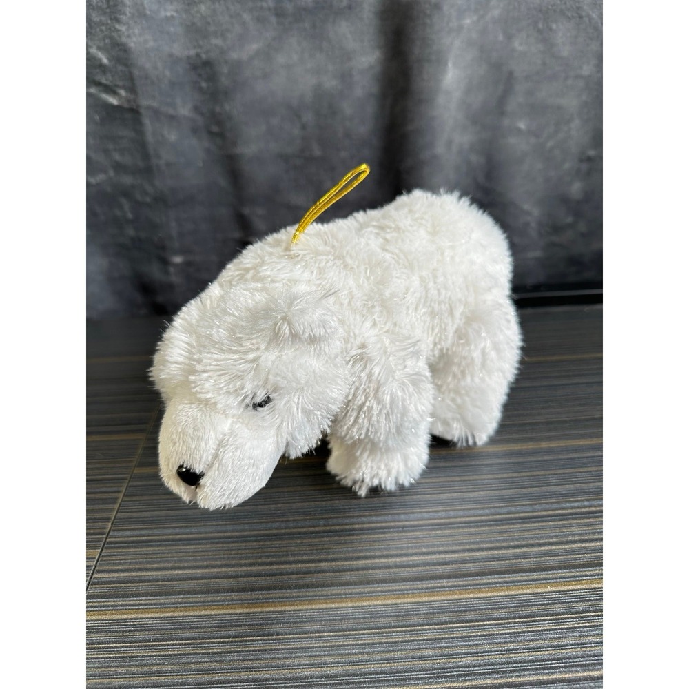 Chosun 8" White Polar Bear Teddy Bear‎ Stuffed Animal Plush RARE Sparkles